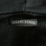 Chrome Hearts Black Leather Triple Cross Patch Zip Up Hoodie - Morely TrendsChrome Hearts Type here:)