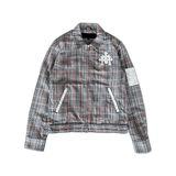 Chrome Hearts White Cross Patch Plaid Jacket - Morely TrendsChrome Hearts Type here:)
