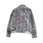 Chrome Hearts White Cross Patch Plaid Jacket - Morely TrendsChrome Hearts Type here:)