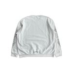 Chrome Hearts White & Black Love You Neck Logo Sweater - Morely TrendsChrome Hearts Type here:)