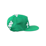 Chrome Hearts Green & White Cross Patch Hat - Morely TrendsChrome Hearts Type here:)