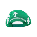 Chrome Hearts Green & White Cross Patch Hat - Morely TrendsChrome Hearts Type here:)