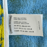 Chrome Hearts Yellow & Blue Print Towel Button Up Shirt - Morely TrendsChrome Hearts Type here:)