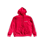 Chrome Hearts Red & White Scroll Logo Hoodie - Morely TrendsChrome Hearts Type here:)