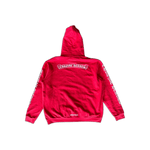 Chrome Hearts Red & White Scroll Logo Hoodie - Morely TrendsChrome Hearts Type here:)
