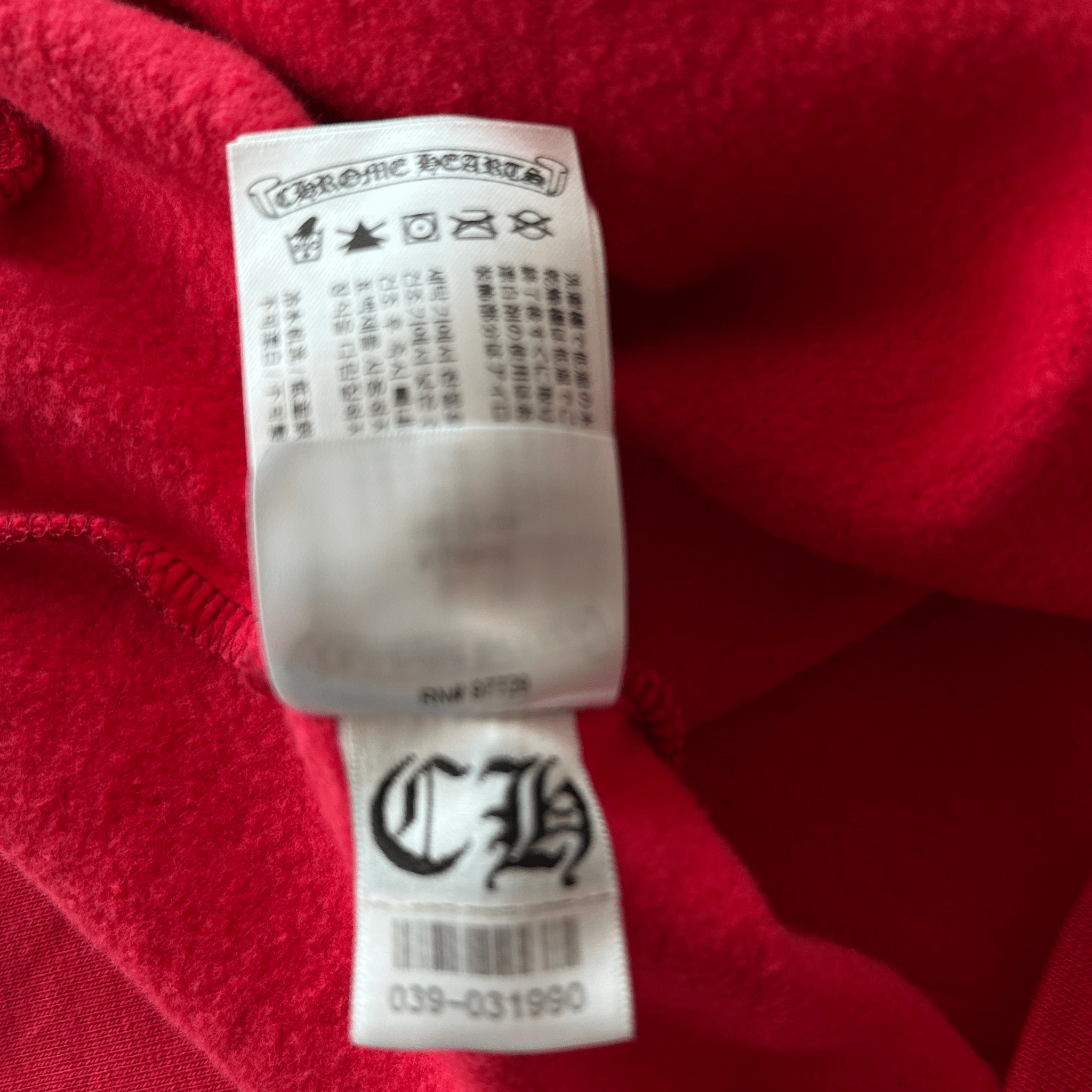 Chrome Hearts Red & White Scroll Logo Hoodie - Morely TrendsChrome Hearts Type here:)