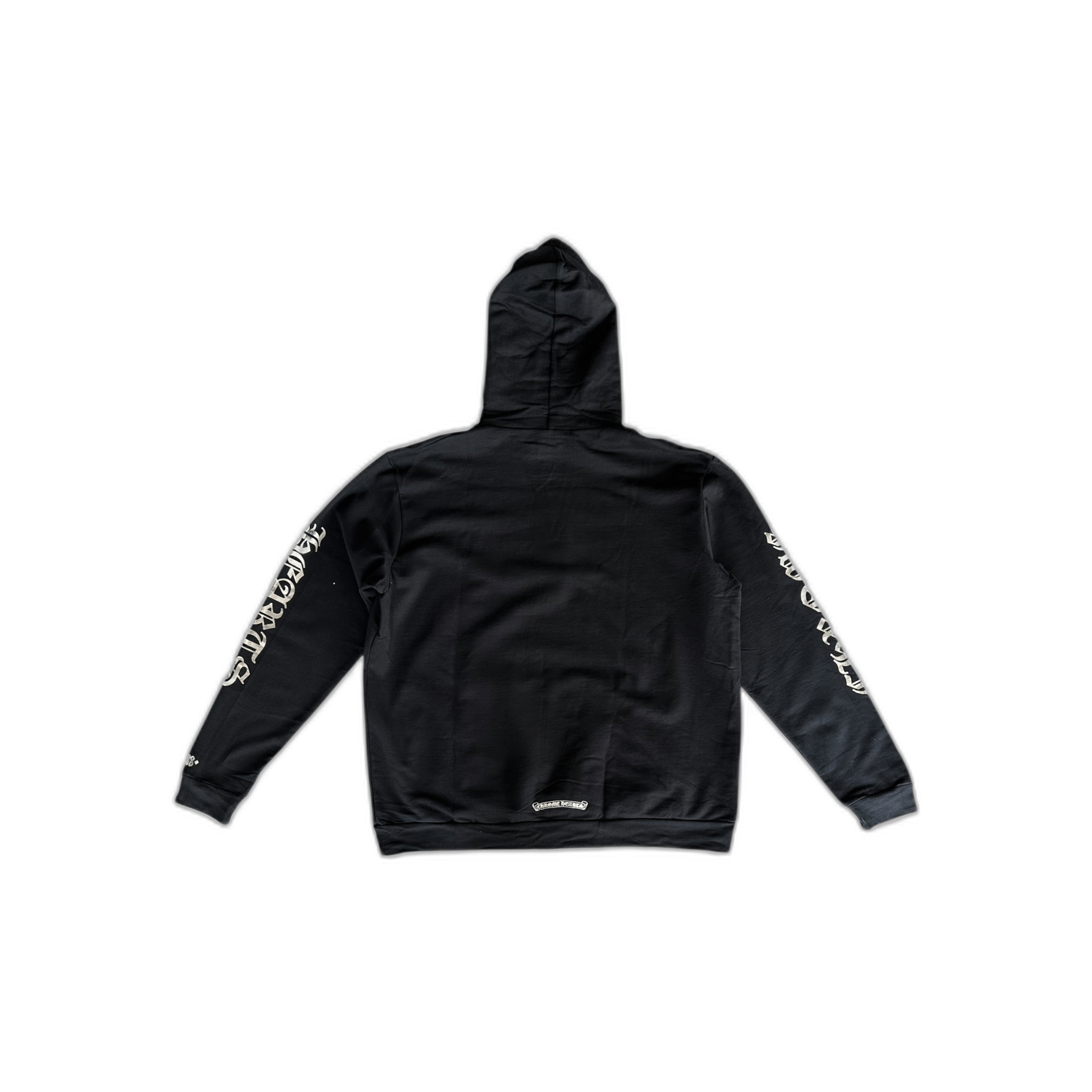 Chrome Hearts Black & Silver Script Logo Hoodie - Morely TrendsChrome Hearts Type here:)