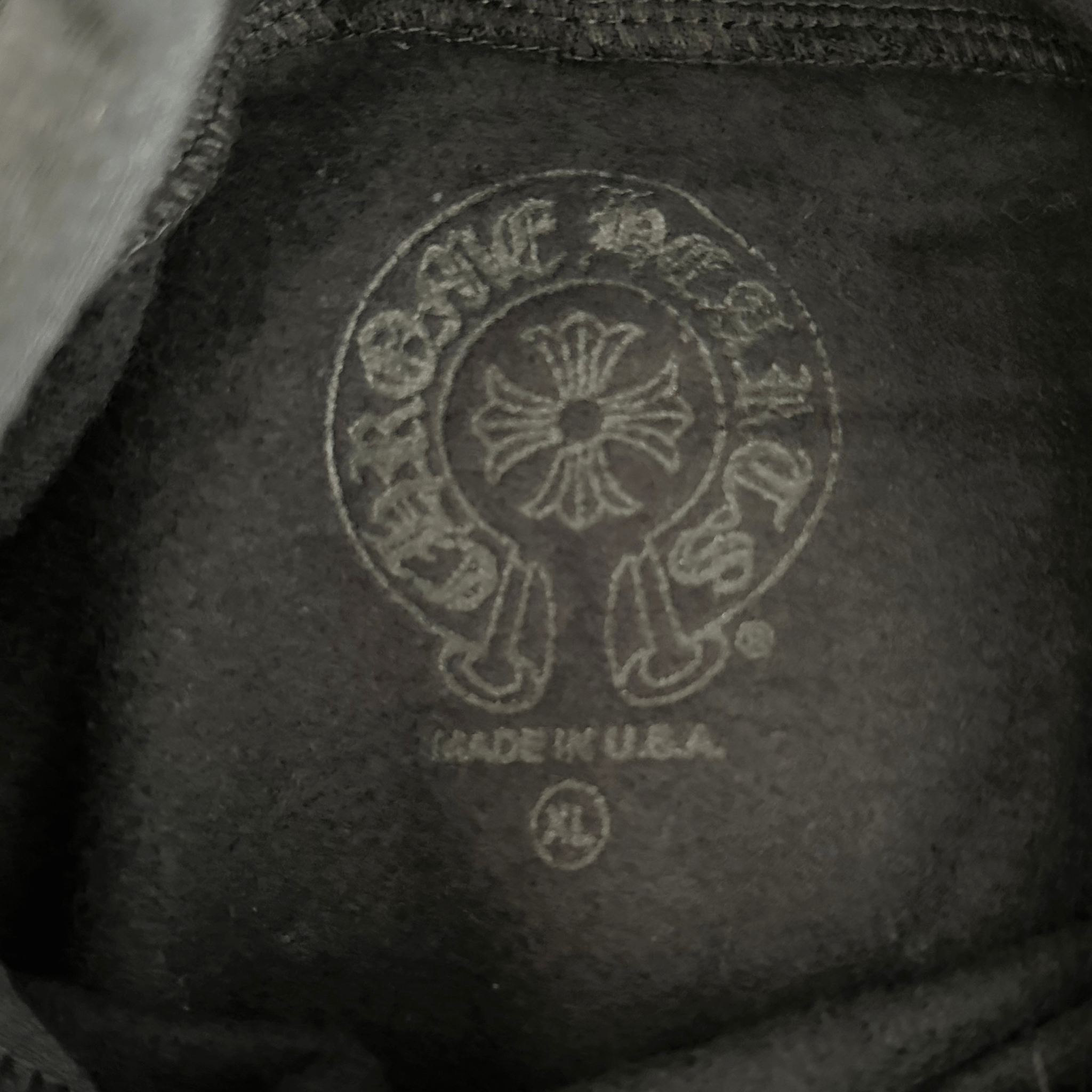 Chrome Hearts Black & Silver Script Logo Hoodie - Morely TrendsChrome Hearts Type here:)
