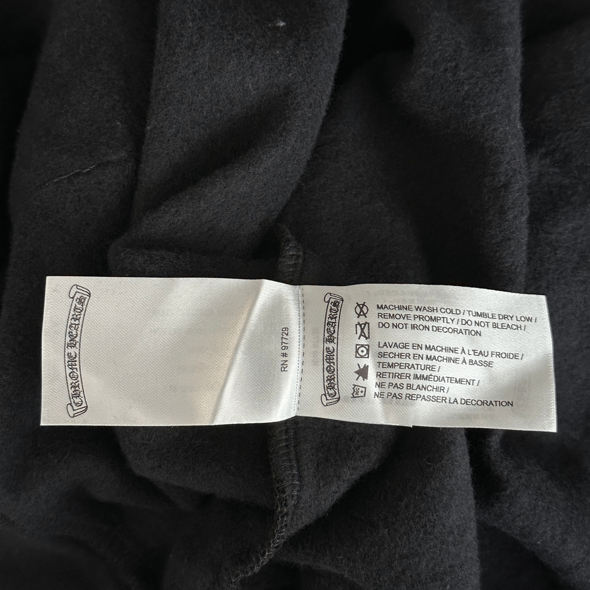 Chrome Hearts Black & Silver Script Logo Hoodie - Morely TrendsChrome Hearts Type here:)