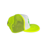 Chrome Hearts Neon Yellow Cemetery Cross Patch Trucker Hat - Morely TrendsChrome Hearts Type here:)