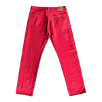 Chrome Hearts Red Large Cross Patch Jeans - Morely TrendsChrome Hearts Type here:)
