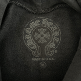 Chrome Hearts Black & Silver Script Logo Hoodie - Morely TrendsChrome Hearts Type here:)