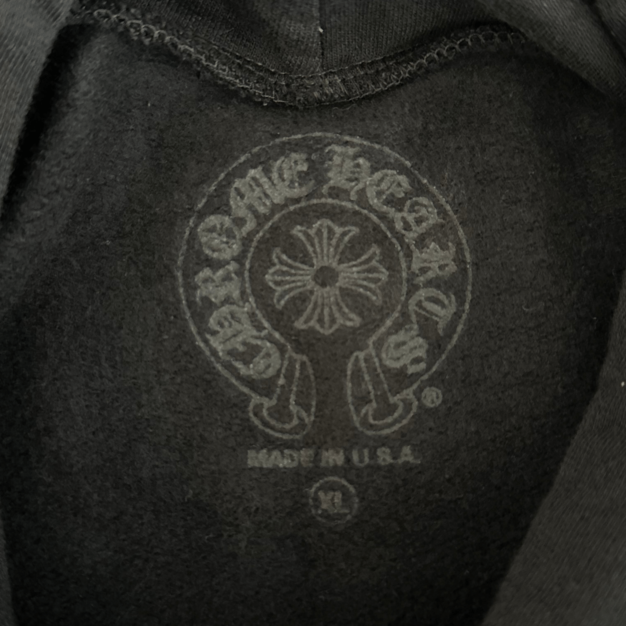 Chrome Hearts Black & Silver Script Logo Hoodie - Morely TrendsChrome Hearts Type here:)