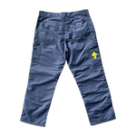 Chrome Hearts Navy Nylon & Leather Carpenter Pants - Morely TrendsChrome Hearts Type here:)