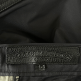 Chrome Hearts Black Nylon & Leather Carpenter Pants - Morely TrendsChrome Hearts Type here:)