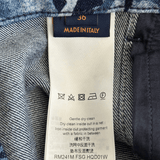 Louis Vuitton Blue Floral Monogram Jeans - Morely TrendsLouis Vuitton Type here:)