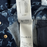 Louis Vuitton Blue Floral Monogram Jeans - Morely TrendsLouis Vuitton Type here:)