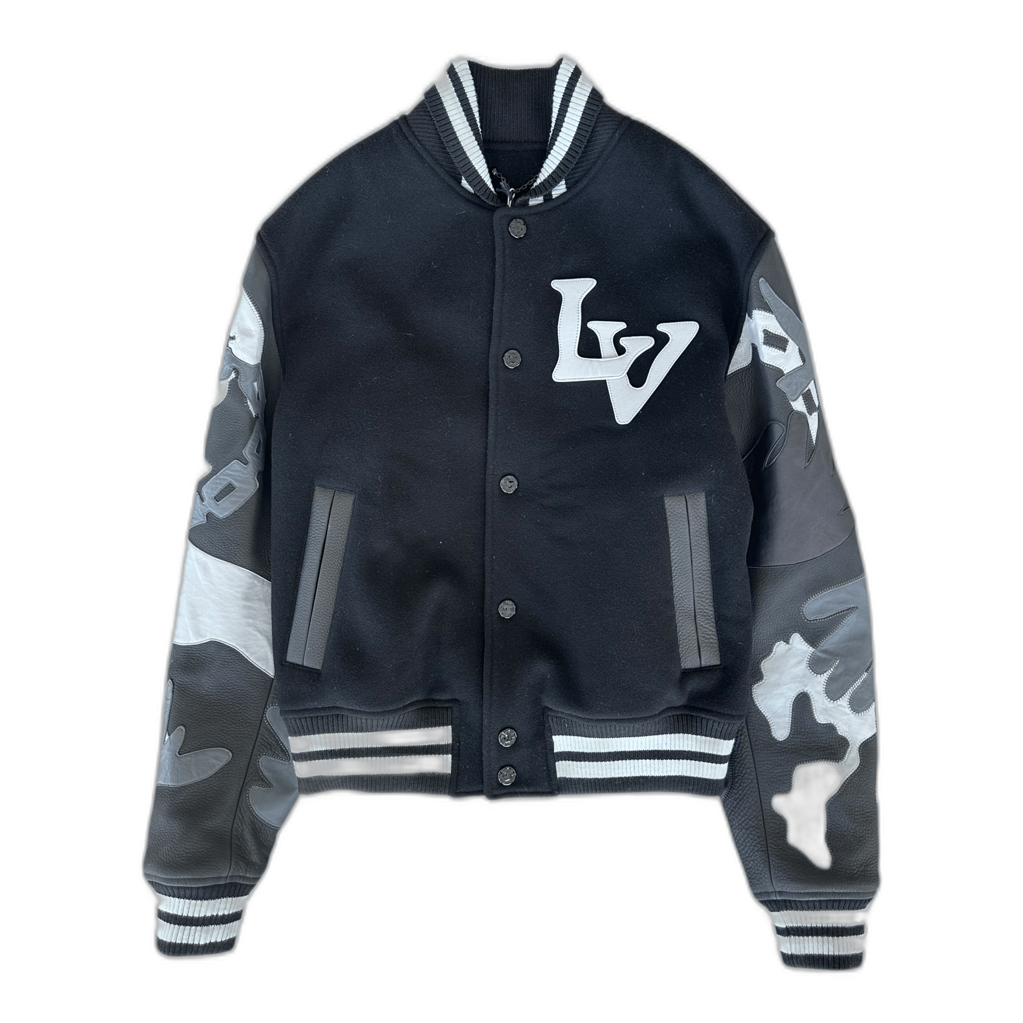 Louis Vuitton Black & White Chains Varsity - Morely TrendsLouis Vuitton Type here:)