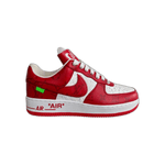 Louis Vuitton Nike Red & White Monogram Air Force 1 - Morely TrendsLouis Vuitton Type here:)