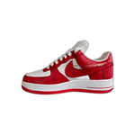 Louis Vuitton Nike Red & White Monogram Air Force 1 - Morely TrendsLouis Vuitton Type here:)