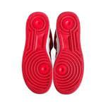 Louis Vuitton Nike Red & White Monogram Air Force 1 - Morely TrendsLouis Vuitton Type here:)