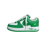 Louis Vuitton Nike Green & White Monogram Air Force 1 - Morely TrendsLouis Vuitton Type here:)