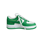 Louis Vuitton Nike Green & White Monogram Air Force 1 - Morely TrendsLouis Vuitton Type here:)