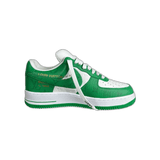 Louis Vuitton Nike Green & White Monogram Air Force 1 - Morely TrendsLouis Vuitton Type here:)