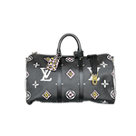 Louis Vuitton Black Wild At Heart Monogram Keepall 45 - Morely TrendsLouis Vuitton Type here:)