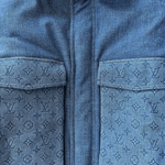 Louis Vuitton Blue Monogram Padded Denim Jacket - Morely TrendsLouis Vuitton Type here:)