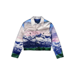 Louis Vuitton Multicolor Landscape Denim Jacket - Morely TrendsLouis Vuitton Type here:)