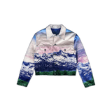 Louis Vuitton Multicolor Landscape Denim Jacket - Morely TrendsLouis Vuitton Type here:)