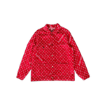 Louis Vuitton Supreme Red Monogram Chore Jacket 1/1 - Morely TrendsLouis Vuitton Type here:)