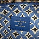Louis Vuitton White & Blue Watercolor Monogram By The Pool Keepall 50 - Morely TrendsLouis Vuitton Type here:)