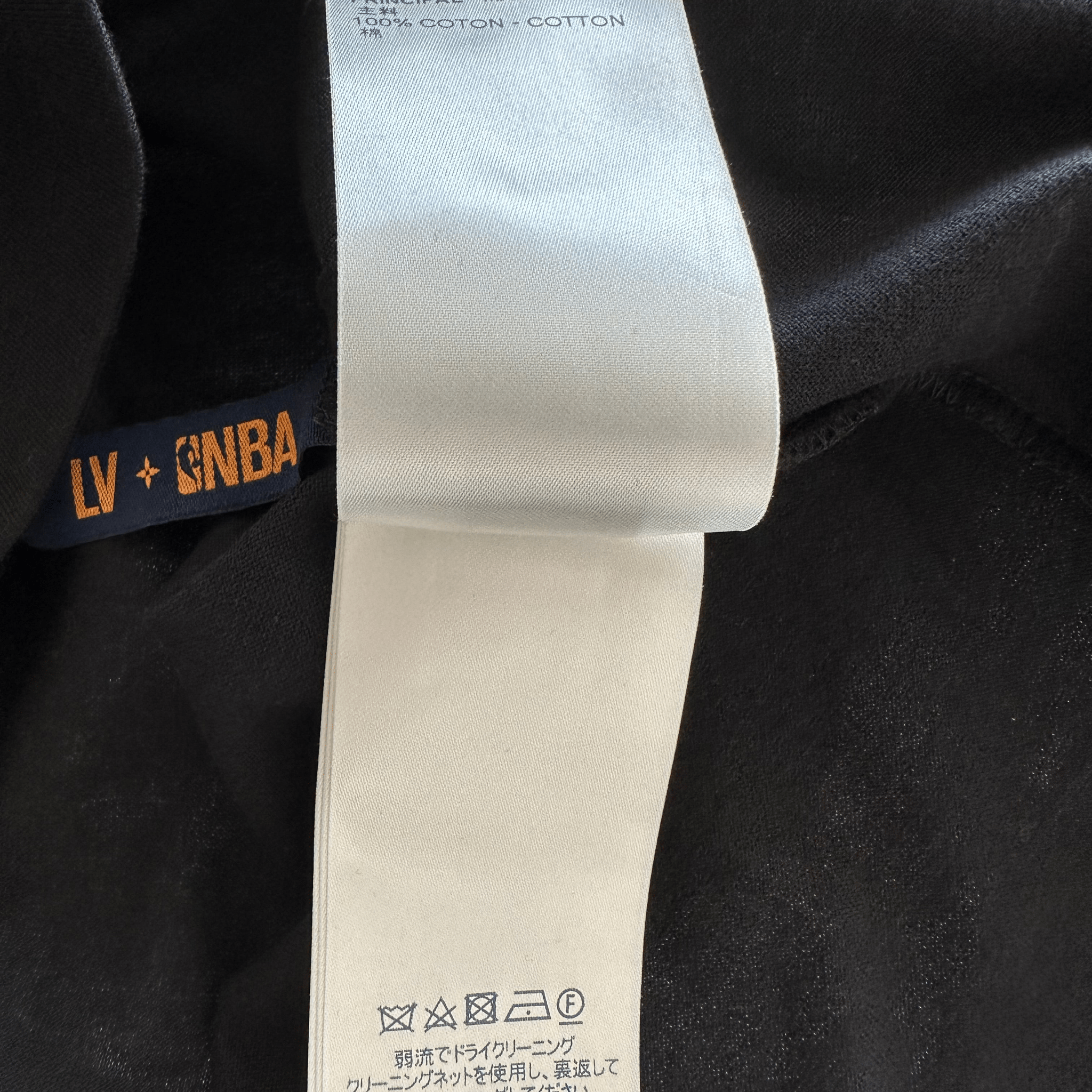 Louis Vuitton NBA Black & White Logo T-Shirt - Morely TrendsLouis Vuitton Type here:)