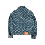 Louis Vuitton Supreme Blue & White Monogram Denim Jacket - Morely TrendsLouis Vuitton Type here:)
