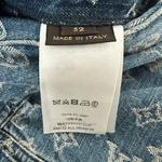 Louis Vuitton Supreme Blue & White Monogram Denim Jacket - Morely TrendsLouis Vuitton Type here:)