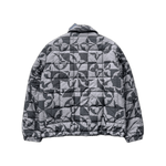 Louis Vuitton Grey & Black Flower Monogram Quilted Jacket - Morely TrendsLouis Vuitton Type here:)