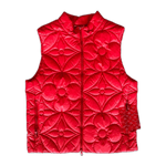 Louis Vuitton Red Flower Monogram Puffer Vest - Morely TrendsLouis Vuitton Type here:)