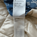 Louis Vuitton Blue Monogram Distressed Floral Workwear Jacket - Morely TrendsLouis Vuitton Type here:)