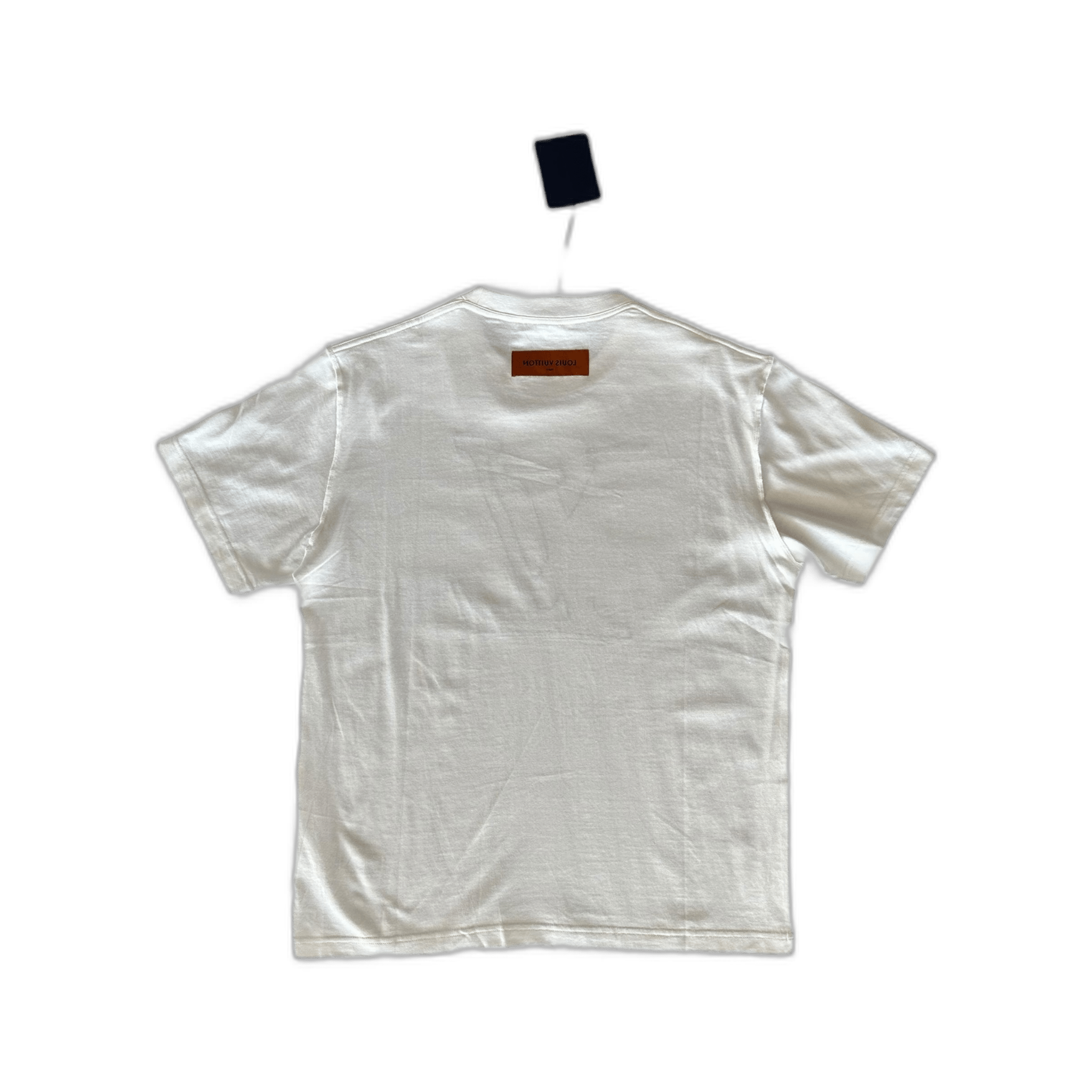 Louis Vuitton White & Blue LV Stitch Logo T-Shirt - Morely TrendsLouis Vuitton Type here:)