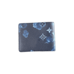 Louis Vuitton Navy & Blue Watercolor Monogram Multiple Wallet - Morely TrendsLouis Vuitton Type here:)