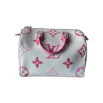 Louis Vuitton White & Pink Escale By The Pool Monogram Speedy 25 - Morely TrendsLouis Vuitton Type here:)