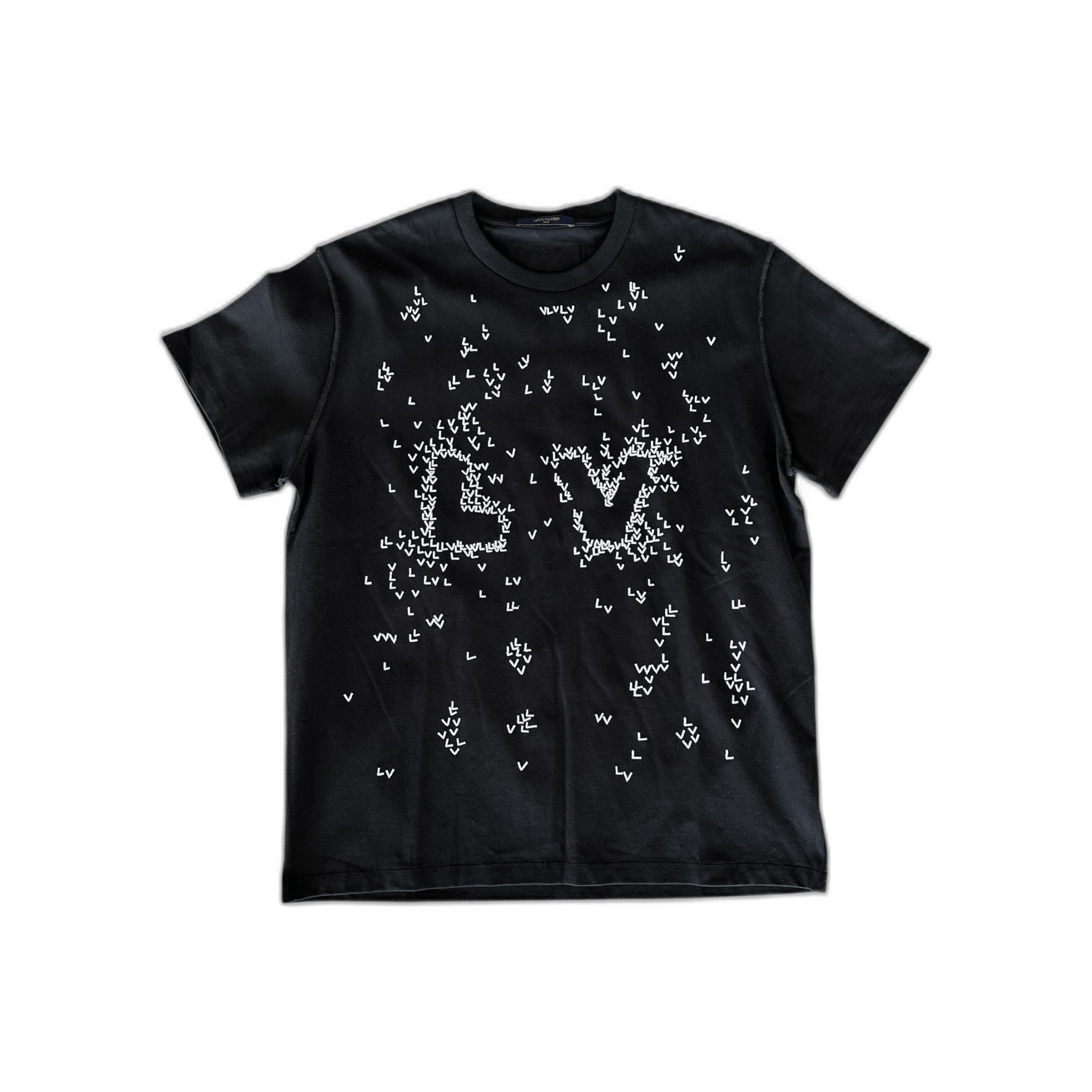 Louis Vuitton Black & White LV Spread T-Shirt - Morely TrendsLouis Vuitton Type here:)
