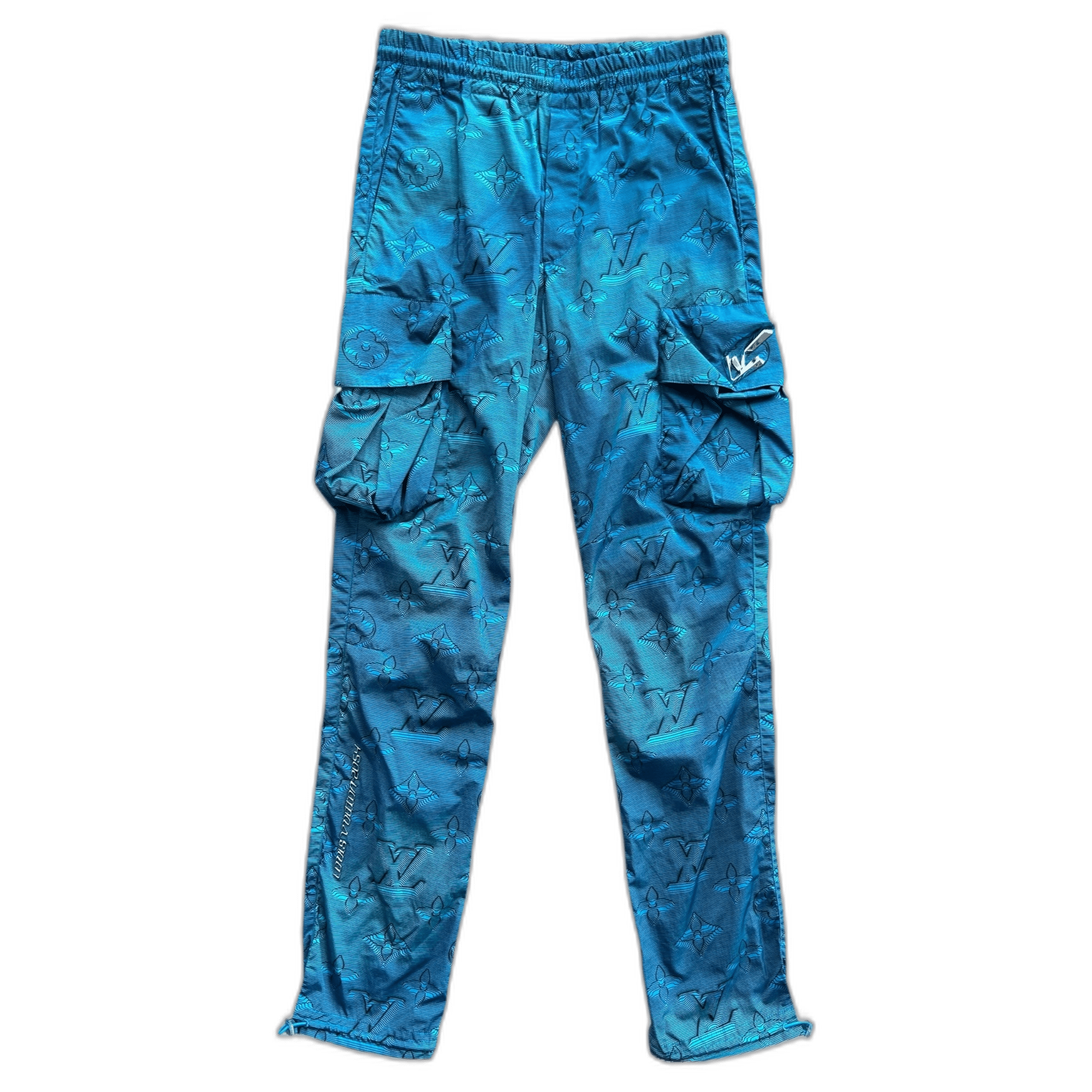 Louis Vuitton Blue 2054 Monogram Cargo Pants - Morely TrendsLouis Vuitton Type here:)