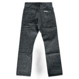 Chrome Hearts Grey & Black Star Patch Jeans - Morely TrendsChrome Hearts Type here:)