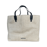 Chrome Hearts Beige & Black Cross Logo Beach Tote Bag - Morely TrendsChrome Hearts Type here:)