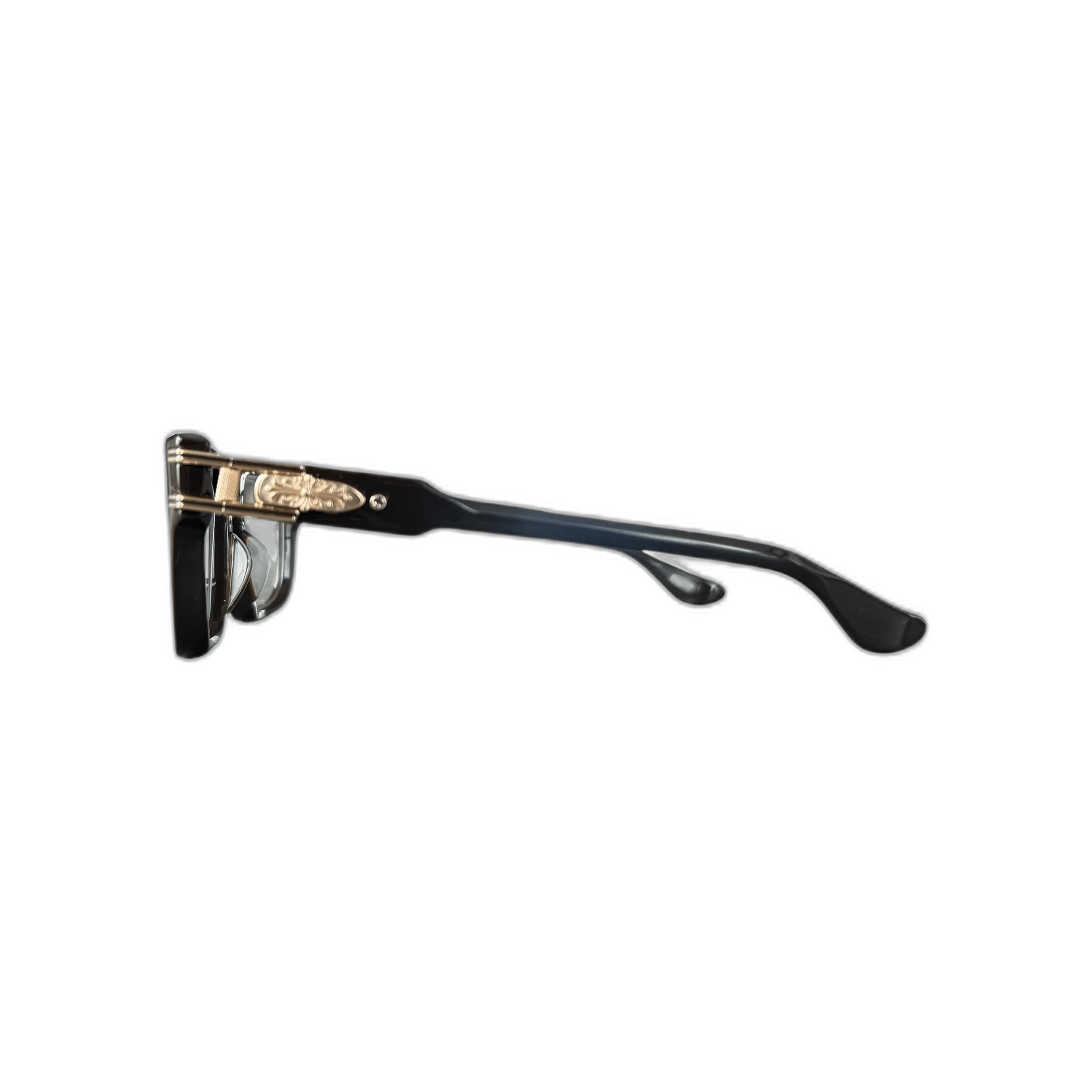 Chrome Hearts Brown & Gold Bulge Glasses - Morely TrendsChrome Hearts Type here:)