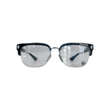 Chrome Hearts Black & Silver Evagilist Glasses - Morely TrendsChrome Hearts Type here:)