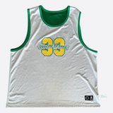 Chrome Hearts Green & White Logo Reversible Mesh Jersey